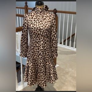 Eliza J cheetah dress